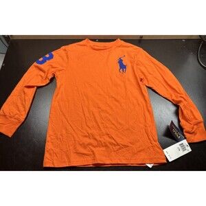 Polo Ralph Lauren Orange Child's Size 8 New With Tags